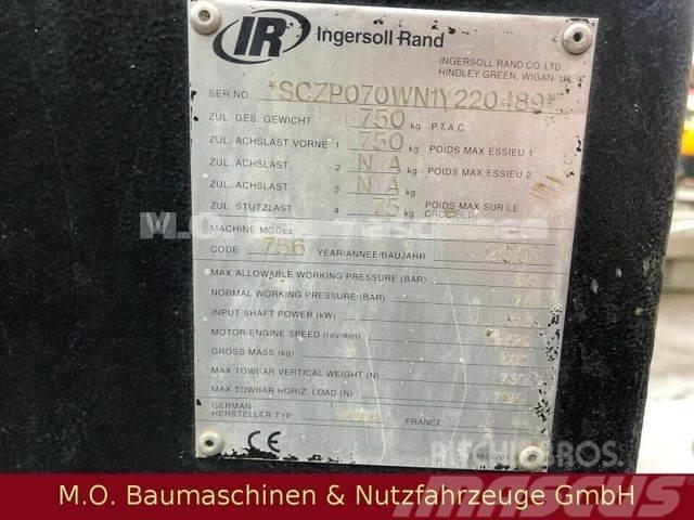 Ingersoll Rand Kompressor / 7 bar / 750 Kg Andet tilbehør
