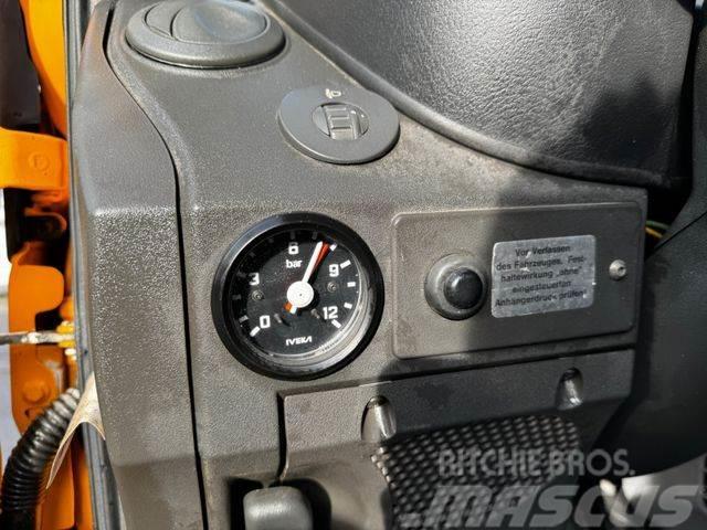 Iveco 65C17 SZM+ Tieflader Trailer/Baumaschinen/Staple Trækkere