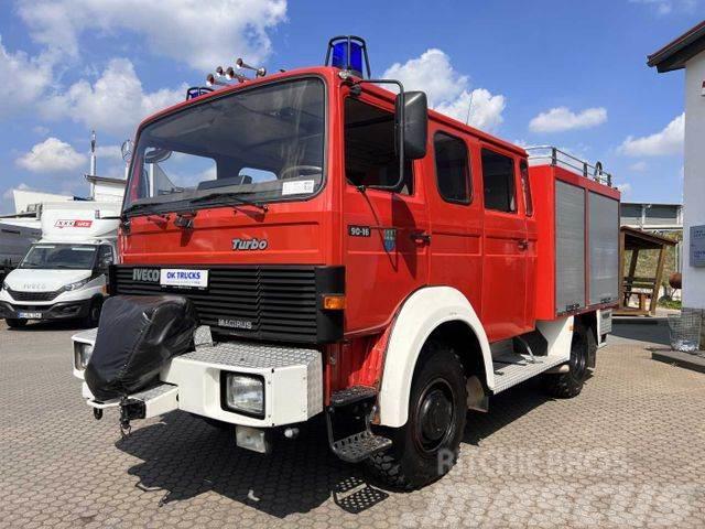 Iveco 75-16 AW 4x4 LF8 Feuerwehr Standheizung 9 Sitze Andre