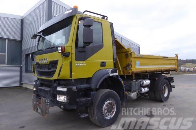 Iveco Trakker 450 mit Kommunalhydraulik Lastbiler med tip