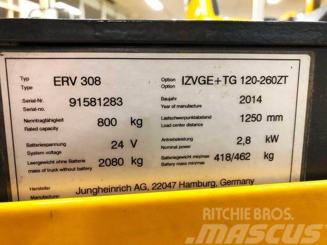 Jungheinrich ERV 308 - SPEZIALBAU - 4659STD. - BJ.2014 Plukketruck, høj