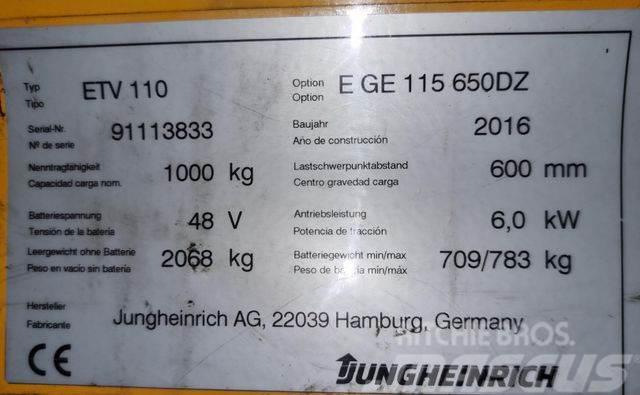 Jungheinrich ETV 110 - TRIPLEX - 6.500MM HUBHÖHE - NEUWERTIG Reachtruck