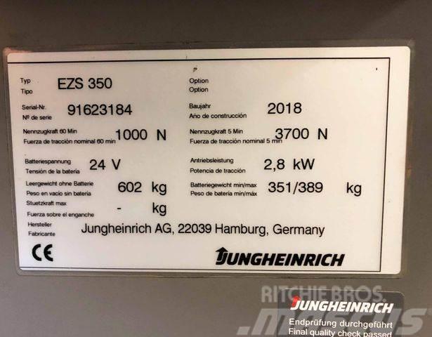 Jungheinrich EZS 350 - BJ. 2018 - NUR 1.606 STD. Andre