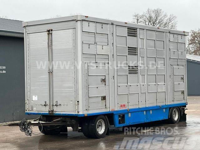 KA-BA 4.Stock Anhänger Aggregat, Tränke, Hubdach Anhænger til dyretransport