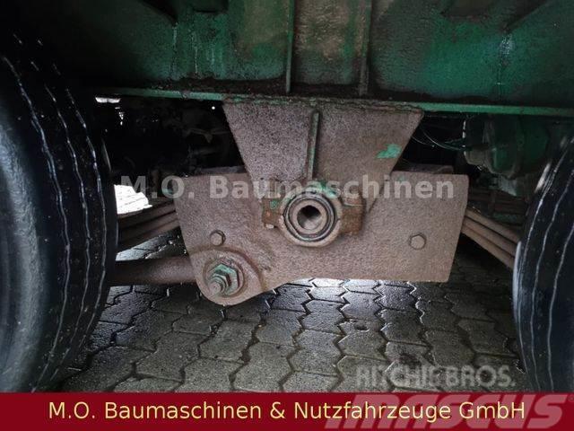 Kaiser SSB 335 / 3 Achser / Blatt / Hydr. Rampen / 34t Semi-trailer blokvogn