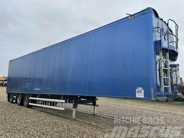 Knapen 95 cbm schubboden Semi-trailer med fast kasse