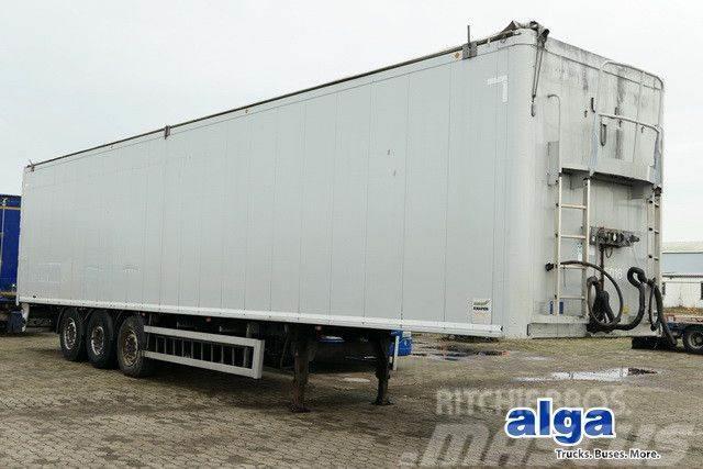 Knapen K 100, 8mm Boden, 92m³, Luft-Lift, Funk Semi-trailer med fast kasse