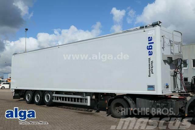 Knapen K 100, 92m³, 10mm Boden, Funk Semi-trailer med fast kasse