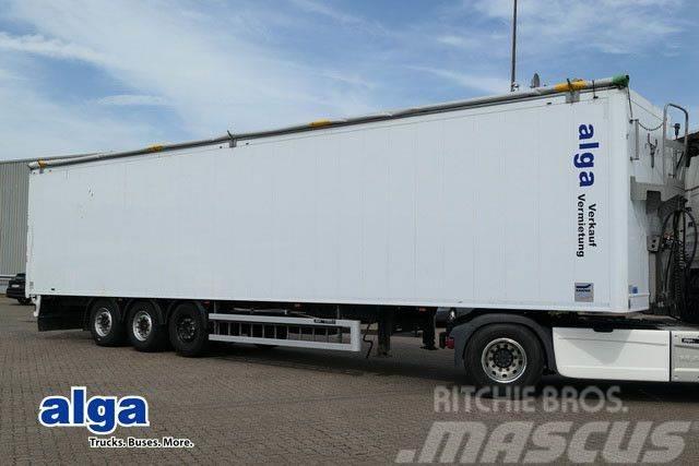 Knapen K 100, 92m³, 10mm Boden, SAF-Achsen, Funk Semi-trailer med fast kasse
