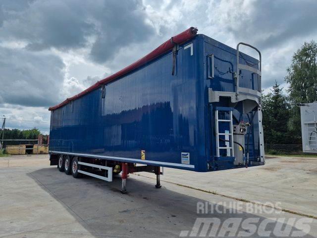 Knapen K200 Walkingfloor 92m3 10mm Floor 2015 year Semi-trailer med fast kasse