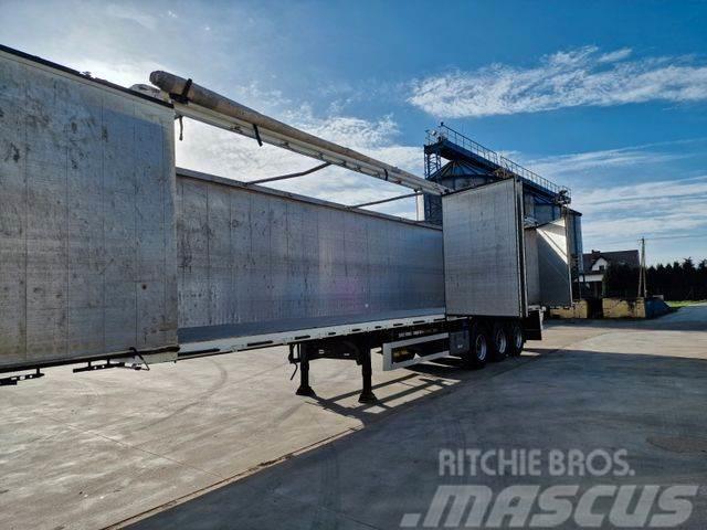Knapen K502 Walkingfloor SIDE DOORS Semi-trailer med fast kasse