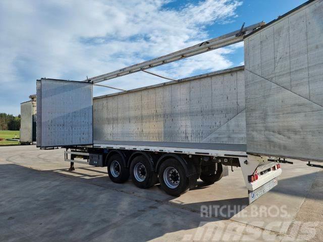 Knapen K502 Walkingfloor SIDE DOORS Semi-trailer med fast kasse