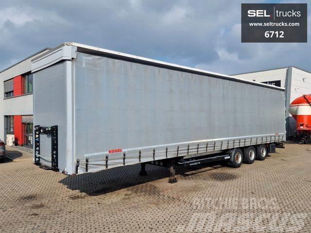 Kögel S 24-1 / Hubdach / EDSCHA / Mega / Liftachse Semi-trailer med Gardinsider