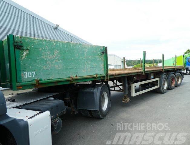 Kögel SML 24 Semi-trailer med lad/flatbed
