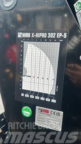 Kran HIAB X-HiPro 302 EP-5 Lastbil med kran