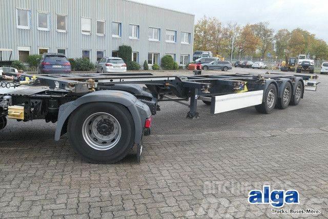 Krone SD, 2x20/1x20/1x30/1x40 Fuß Container, Luft-Lift Semi-trailer blokvogn