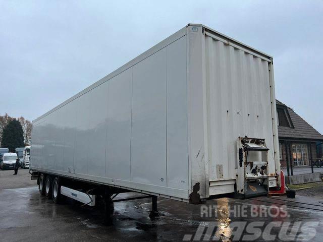 Krone SD Koffer Liftachse BPW Semi-trailer med fast kasse