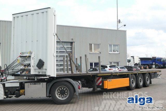 Krone SD, Pritsche, Multi-Lock-Rahmen, BPW, Rungen Semi-trailer blokvogn