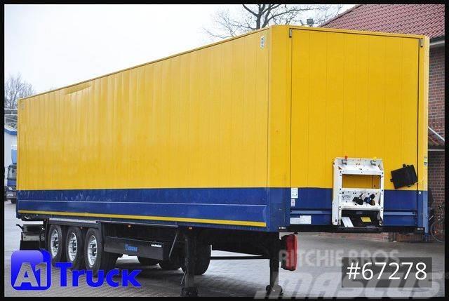 Krone SDK 27, Koffer, Doppelstock, 1 Vorebsitzer Semi-trailer med fast kasse