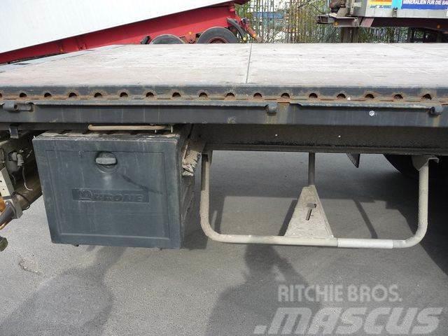 Krone SDP 27 Semi-trailer med lad/flatbed