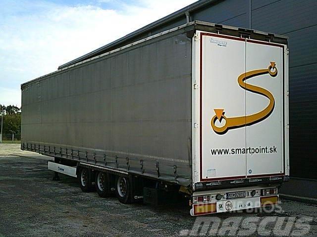 Krone SDP 27 MEGALINER Hubdach,LIft Achse Semi-trailer med Gardinsider