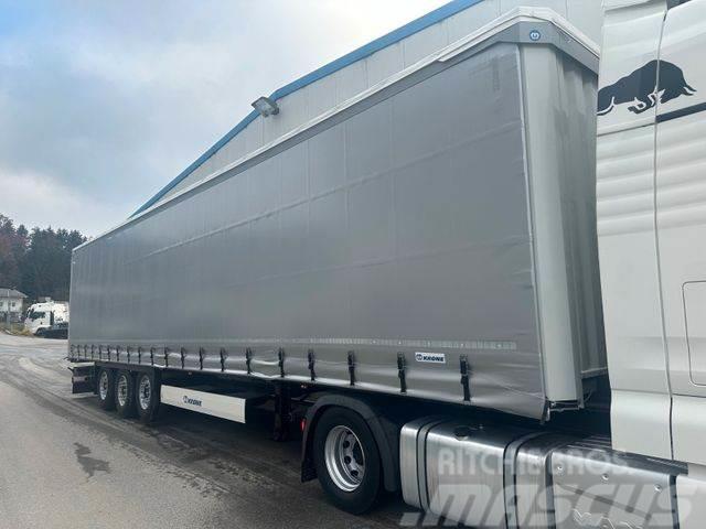 Krone SDP27 Lift/XL und Getränke/Alulatten Semi-trailer med Gardinsider