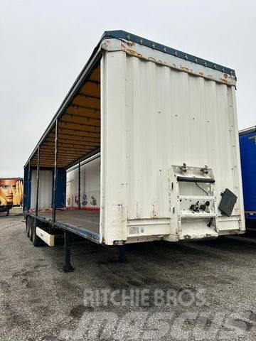 Krone TAUTLINER Semi-trailer med lad/flatbed