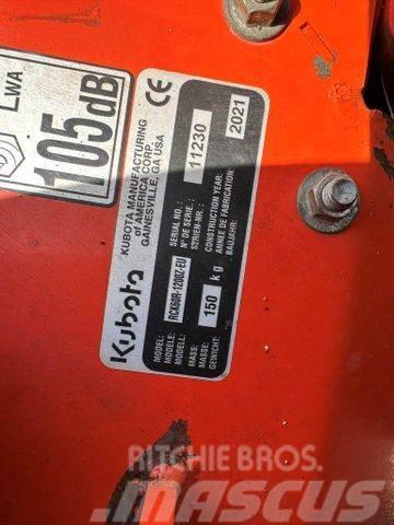 Kubota mower with rotation in place ZD 1211R vin 415 Traktorklippere