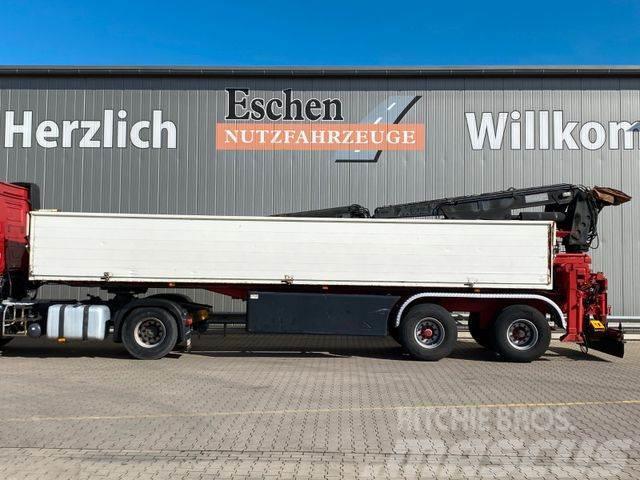 Langendorf 20/24 | Kran MKG HLK330*hydr. Klappen*Reifen:90% Semi-trailer med lad/flatbed