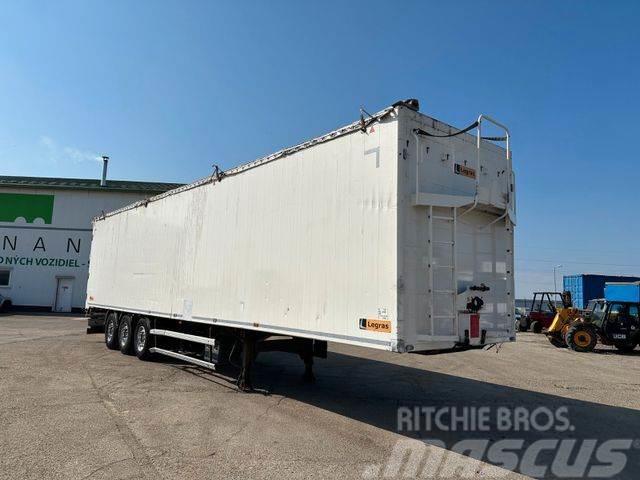 Legras walkingfloor 91m3, ALU body vin 383 Semi-trailer med fast kasse