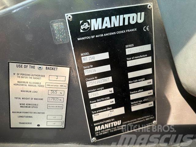 Manitou MRT 2540 P manipulator vin 065 Læssemaskiner på hjul