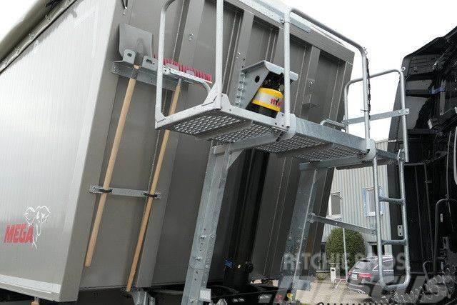 Mega Alu, 50m³, Kombitür, Luft-Lift, SAF Semi-trailer med tip
