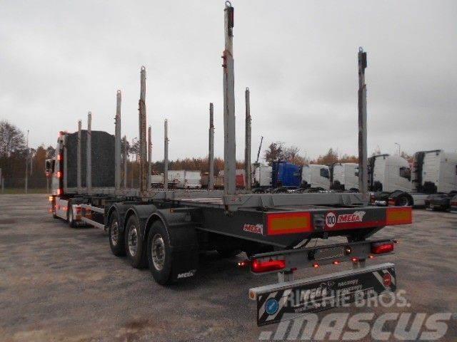 Mega HOLZTRANSPORTER 6500kg Semi-trailer til tømmer