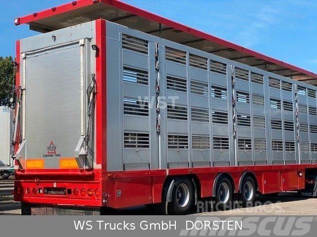  Menke-Janzen 4 Stock Vollalu Typ 2 Lenkachse Semi-trailer til Dyretransport