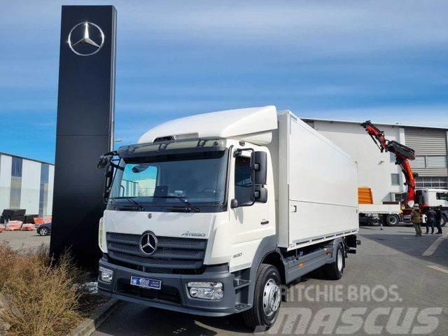 Mercedes-Benz Atego 1630 L 4x2 Schwenkwand LBW 2x AHK Klima Lastbiler til transport af drikkevarer