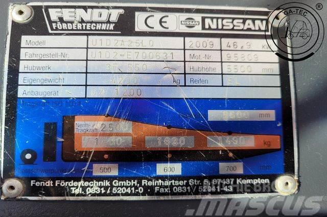 Nissan U1D2A25LQ LPG gaffeltrucks