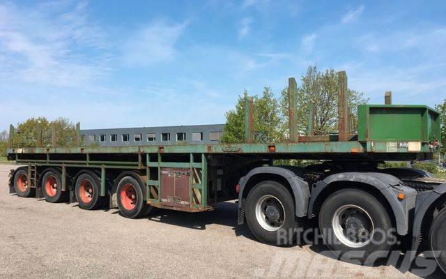 Nooteboom Ballast trailer Semi-trailer med lad/flatbed