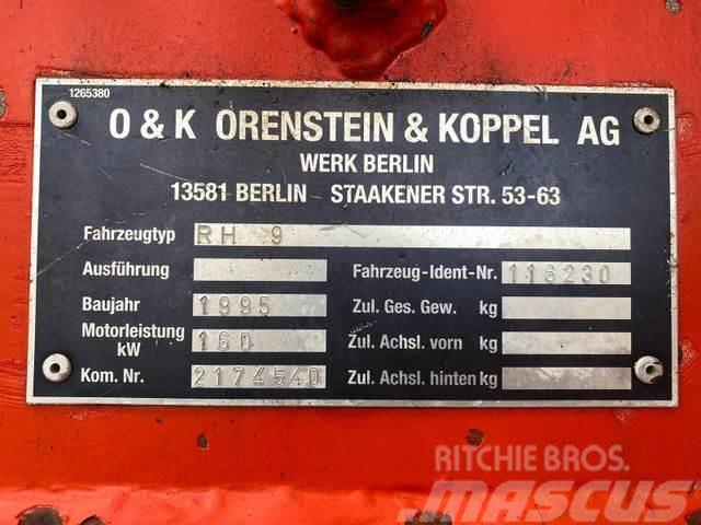 O&K RH9 **BJ. 1995 ** 7000H / Hammerleitung Gravemaskiner på larvebånd