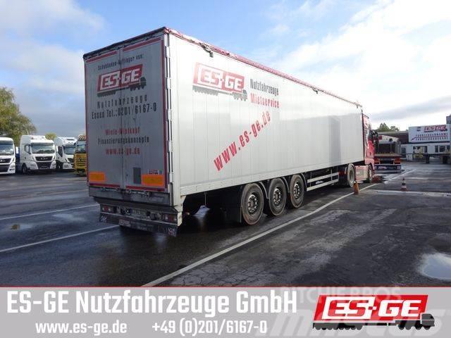 Reisch 3-Achs-Schubbodenauflieger 91,6 m³ Semi-trailer med fast kasse