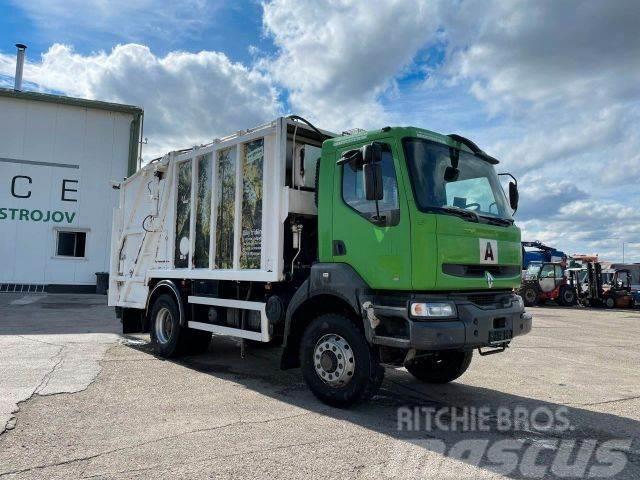 Renault KERAX 260.19 4X4 garbage truck E3 vin 058 Renovationslastbiler