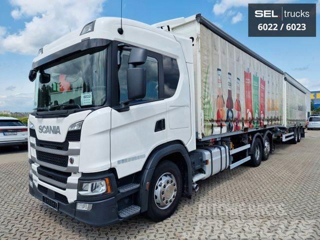 Scania G410 / Retarder / Ladebordwand / Lenk / KOMPLETT Lastbiler til transport af drikkevarer