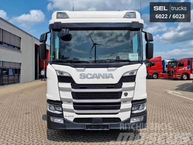 Scania G410 / Retarder / Ladebordwand / Lenk / KOMPLETT Lastbiler til transport af drikkevarer