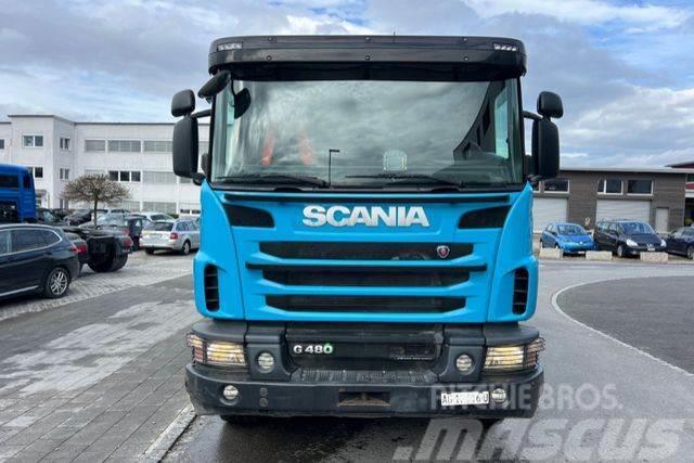 Scania G480 8x4 Abschieber Lastbiler med tip