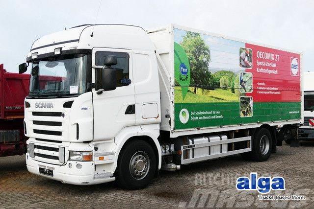 Scania R 420 LB4X2, Schwenkwand, LBW 2,0to., Retarder Lastbiler til transport af drikkevarer