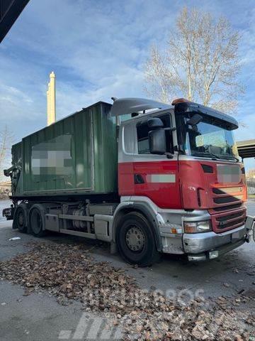 Scania R360 6X2 GLASENTSORGER RÜCKWÄRTS KIPPER Renovationslastbiler