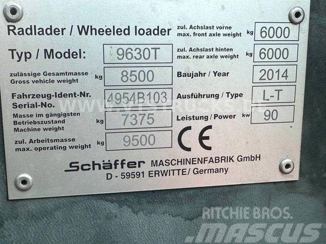 Schäffer 9630T Tele-Radlader Bj.2014 Læssemaskiner på hjul