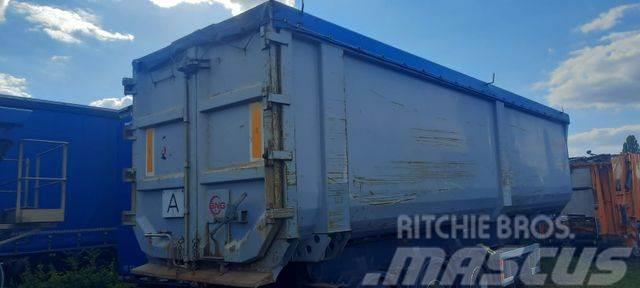 Schmitz Cargobull 3-Achser/Stahlmulde 53m3 Semi-trailer med tip