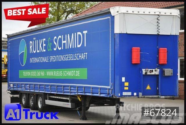 Schmitz Cargobull Mega, Varios verzinkt, Lift, RSAB Ice Protect Semi-trailer med Gardinsider