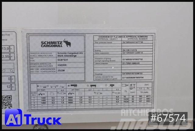 Schmitz Cargobull S01, Tautliner, mehrmals vorhanden Semi-trailer med Gardinsider