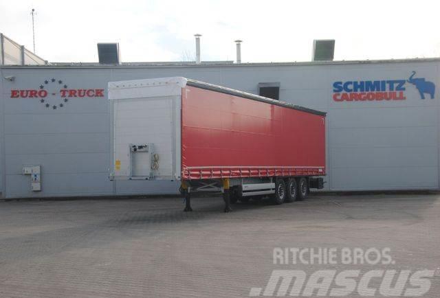 Schmitz Cargobull SCS 2023, lifting axle Semi-trailer med Gardinsider